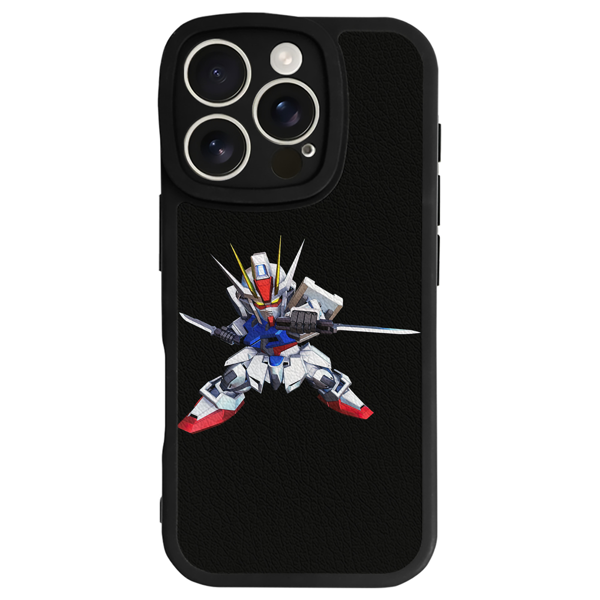 （画像用） 機動戦士ガンダム Mobile Suit Gundam 【iPhone 16シリーズ対応】シリコンスマホケース（レザー調） 材質：シリコン